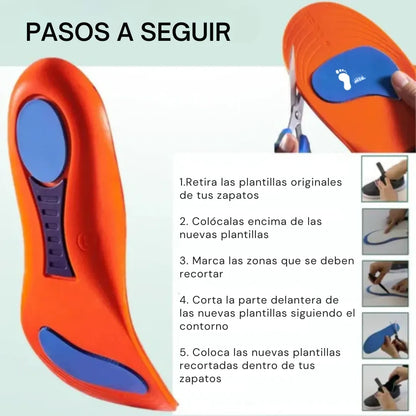 Par de Plantillas Ortopédicas